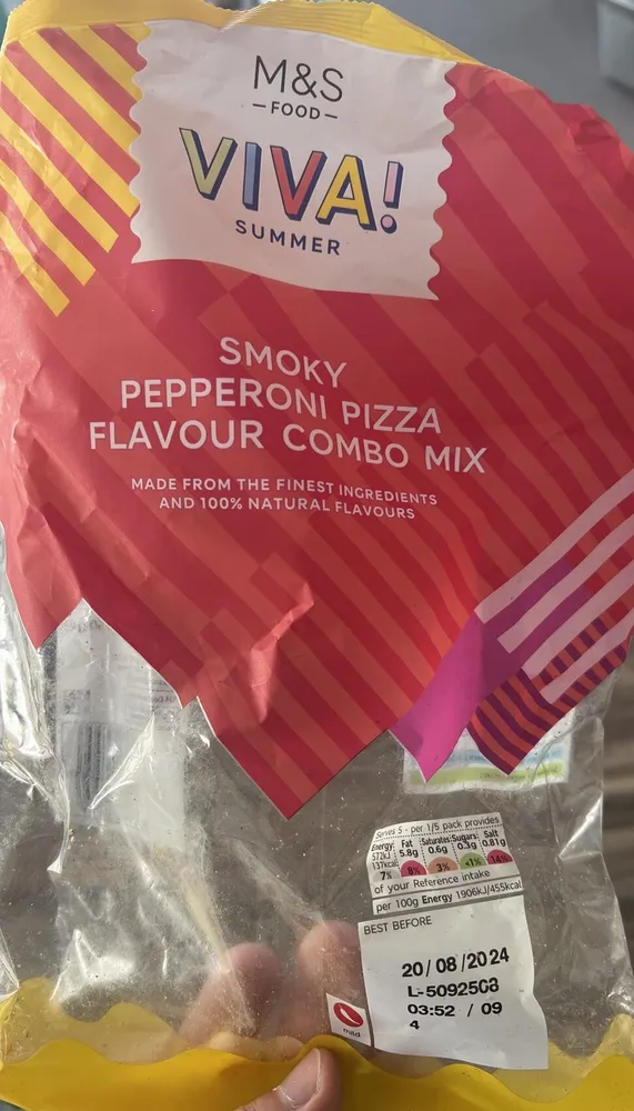 Smoky Pepperoni Pizza Flavour Combo Mix