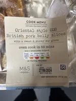 Oriental Style ODB British Pork Belly Slices