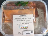 Scottish Salmon With Cajun Style Sauce