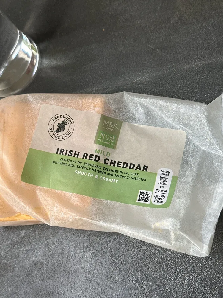 Irish Red Cheddar (Mature)