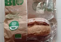 Hogaza de pan bio con masa madre
