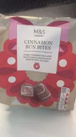 M&S -FOOD- CINNAMON BUN BITES Fudgy cinnamon bites