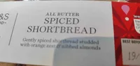 All butter spiced shortbread