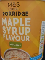 Maple Syrup Porridge