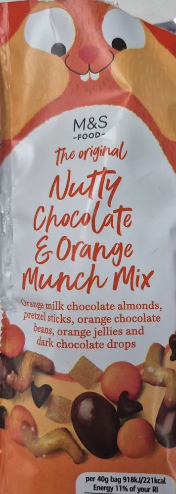 The original Nutty Chocolate & Orange Munch Mix