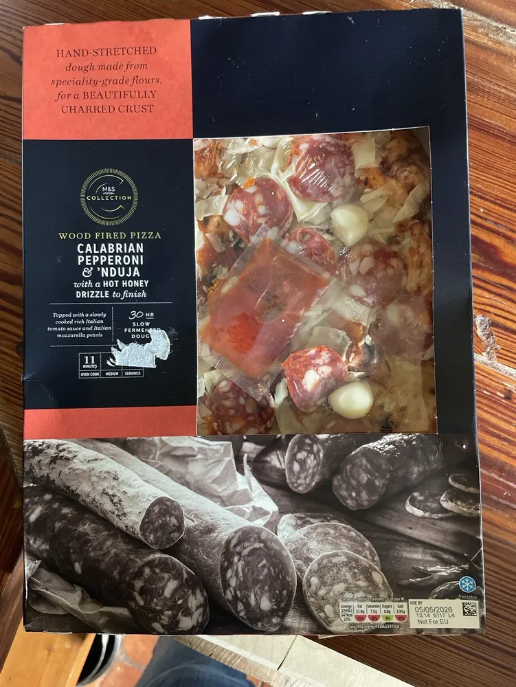 Calabrian Pepperoni & ‘nduja Pizza