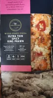 Ultra Thin Spicy King Prawn Pizza