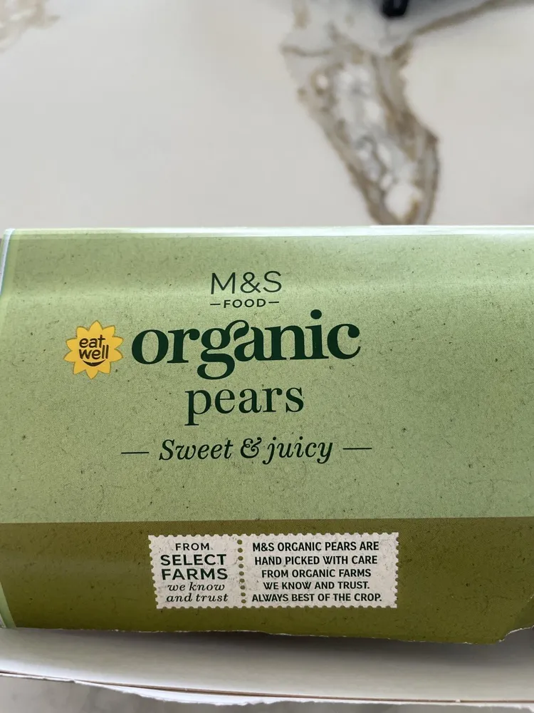 Organic Pears