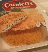 Cotolette di pollo agli spinaci