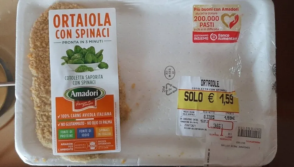 Ortaiola con spinaci