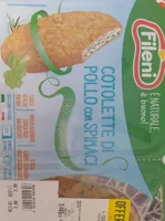 Cotoletta pollo e spinaci