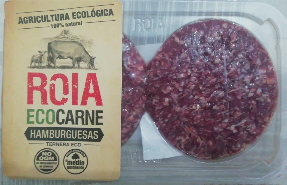Hamburguesa de vacuno eco