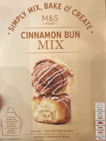 .SIMPLY MIX, BAKE & M&S -FOOD- CREATE. CINNAMON BU