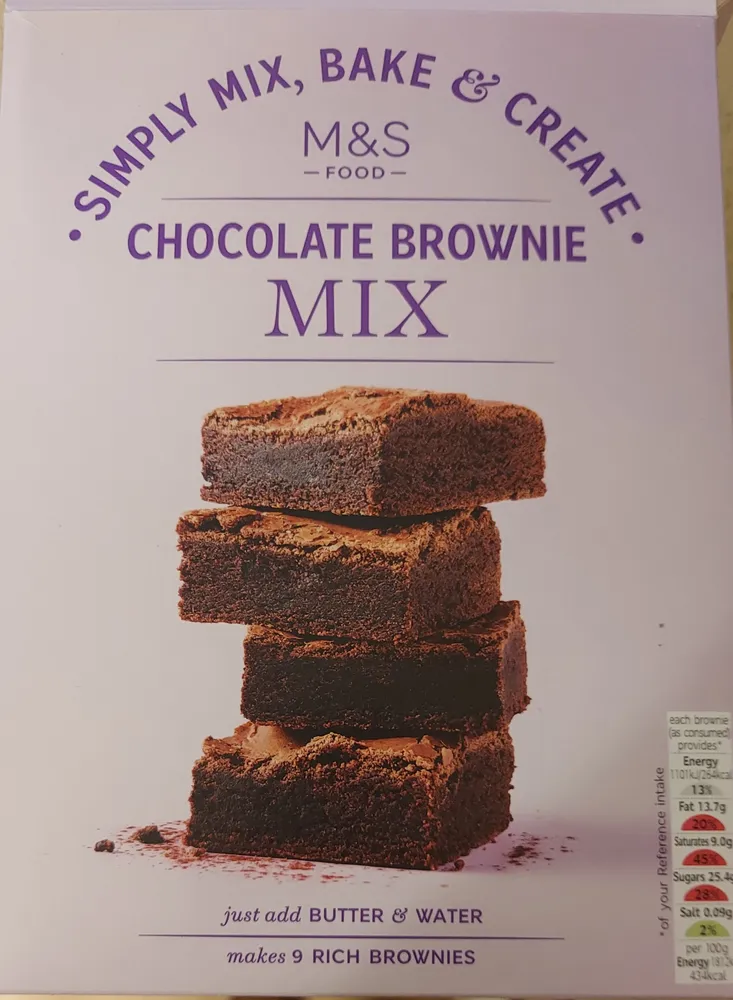 Chocolate brownie mix