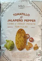 Tomatillo & Jalapeño Pepper Tortilla