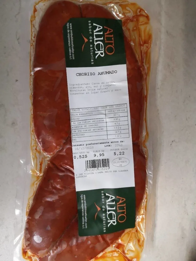 Chorizo ahumado