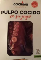Pulpo cocido en su jugo