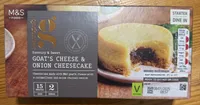Goat’s Cheese and Onion Cheesecake