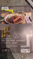British Port Sausages & Lentil Gravy