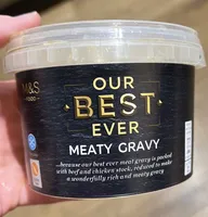S OD OUR BEST EVER MEATY GRAVY ...because our best