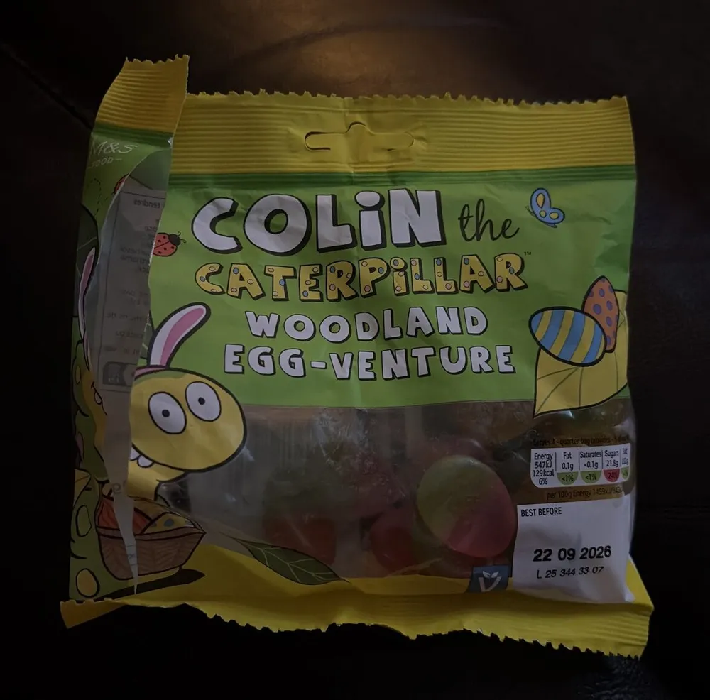 Colin The Caterpillar Woodland Egg-venture