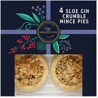 Sloe Gin Crumble Mince Pies