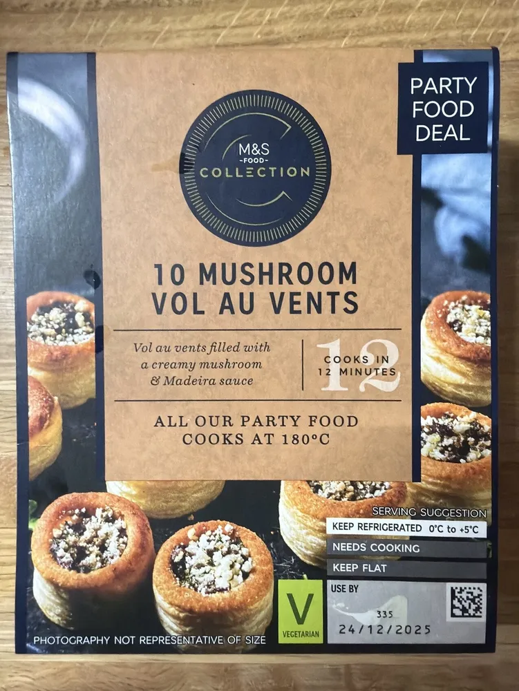 Mushroom Vol Au Vents