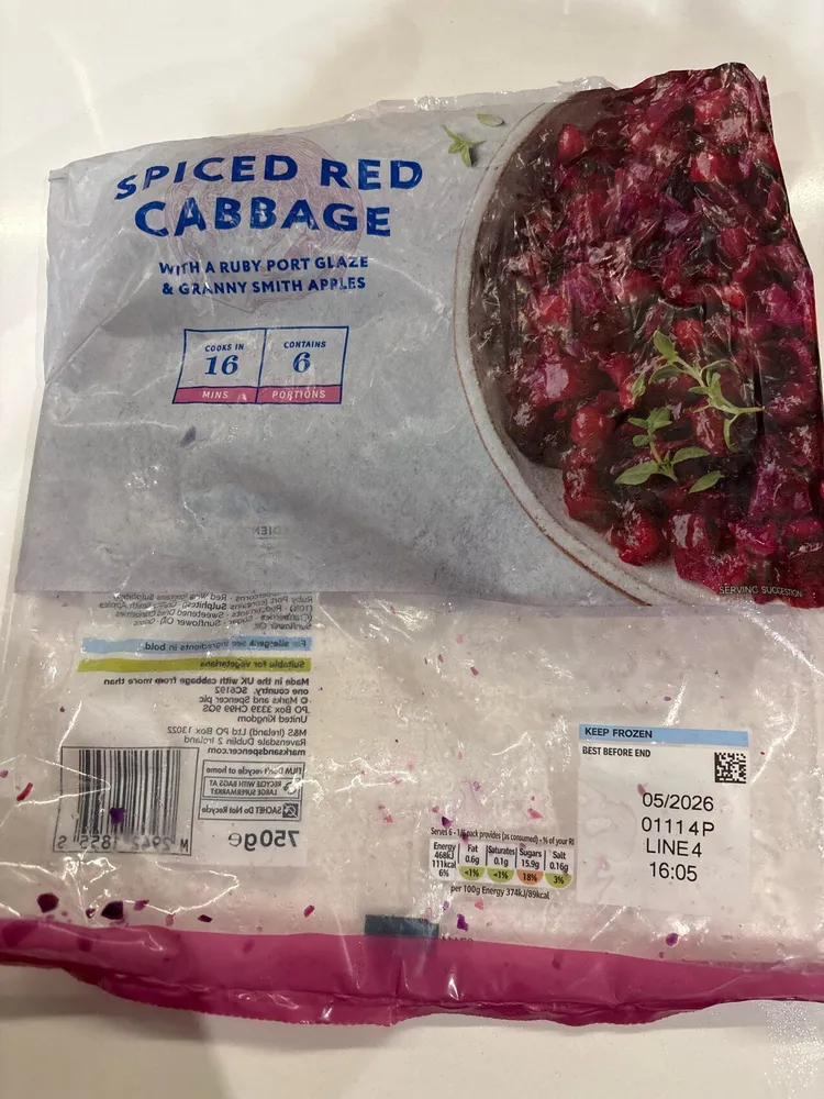Spiced Red Cabbage