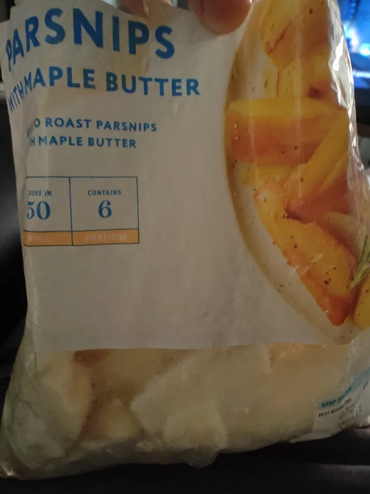 Parsnips With Maple Butter