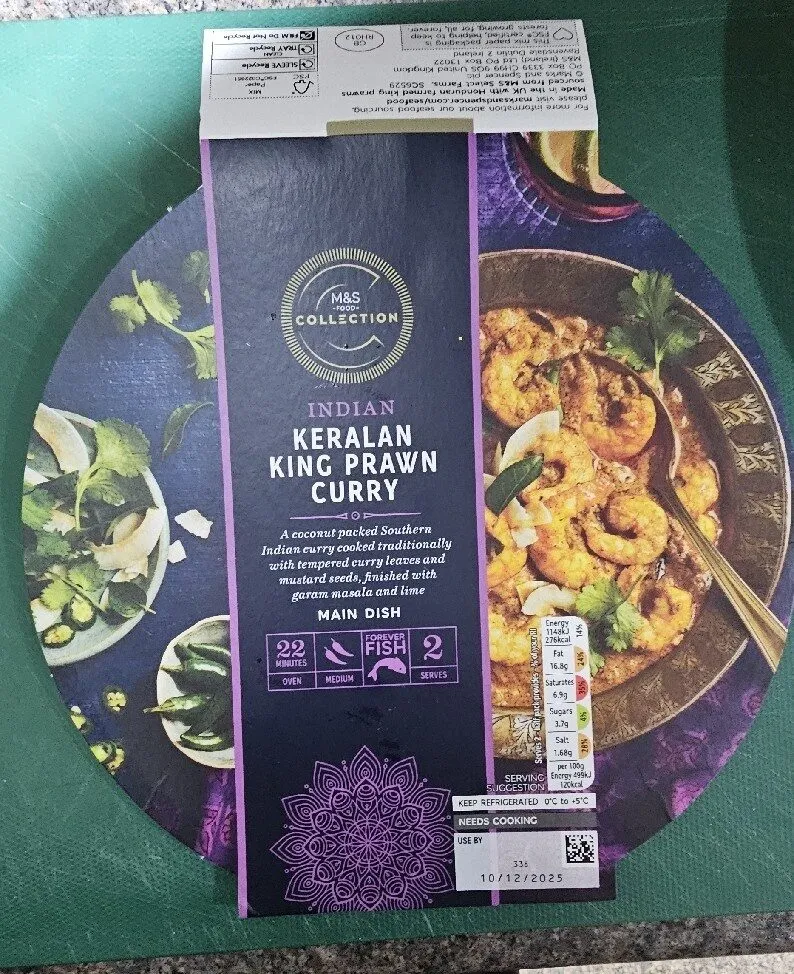 Kerlan king Prawn Curry