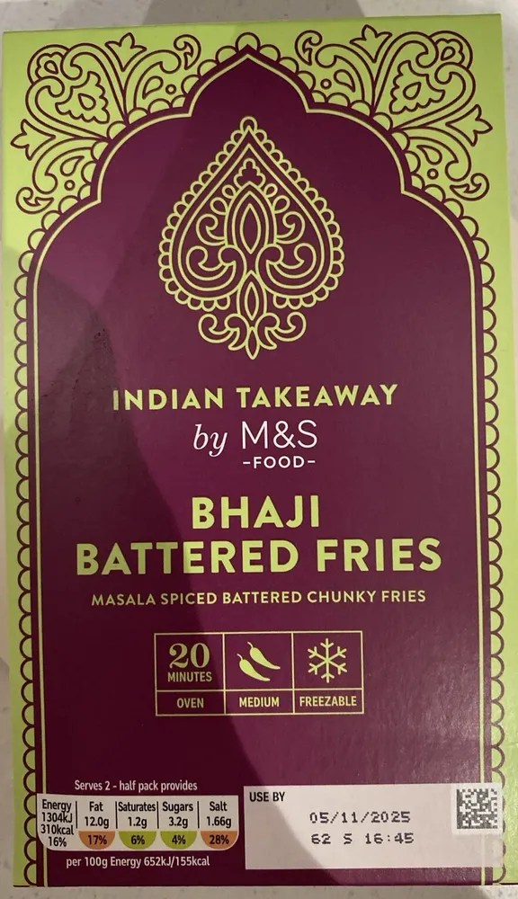 Bhaji Battered Fries