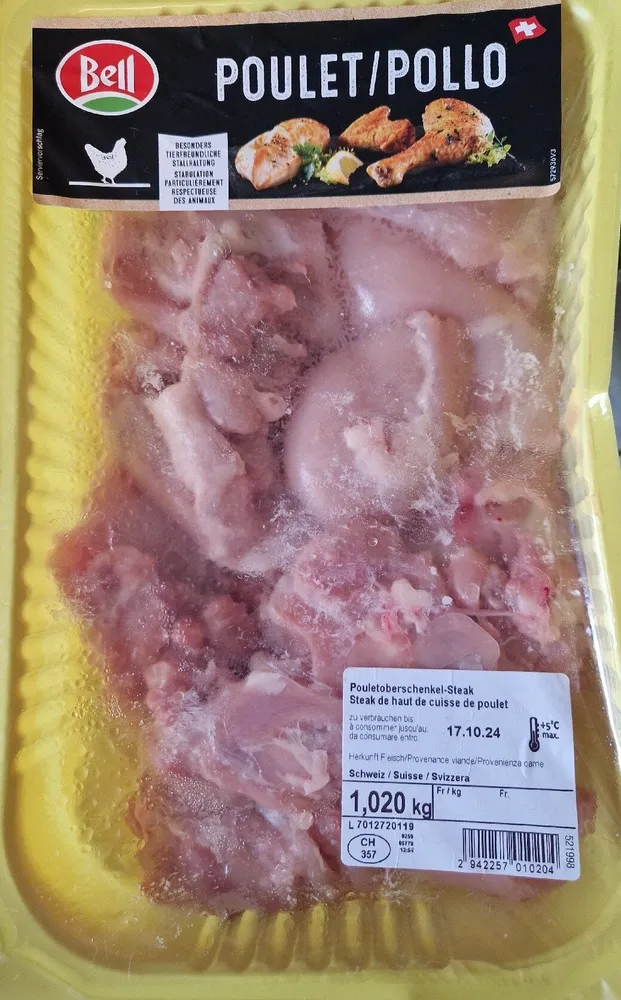 Haut De Cuisse Poulet (Sans Os/peau)