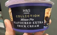 Mince Pie Flavoured Extra Thick Cream