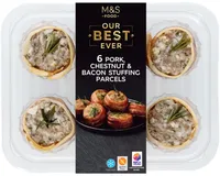 Pork, Chestnut and Bacon Stuffing Parcels x6
