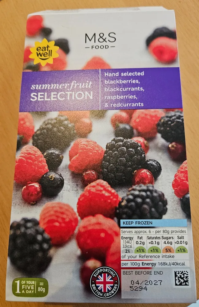 Summer Fruit Selection