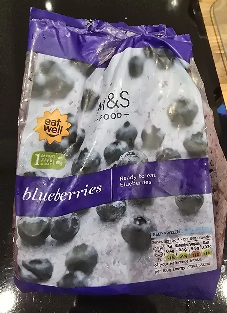 Frozen Blueberries