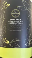 Extra Thick Pistachio & Milk Chocolate Easter Egg