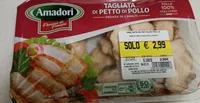 Tagliata di petto di pollo