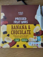 Banana And Chocolate Pressed Fruit Bar