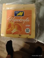 ser hipokryta z kurkami i cebulą