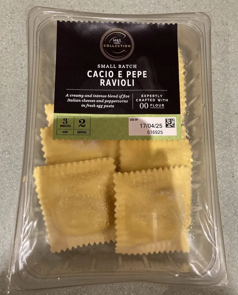Cacio E Pepe Ravioli (small Batch)