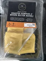 Roasted Pumpkin and brown butter ravioli