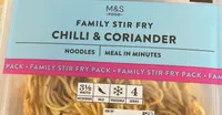 M&S Chilli & Coriander Noodles