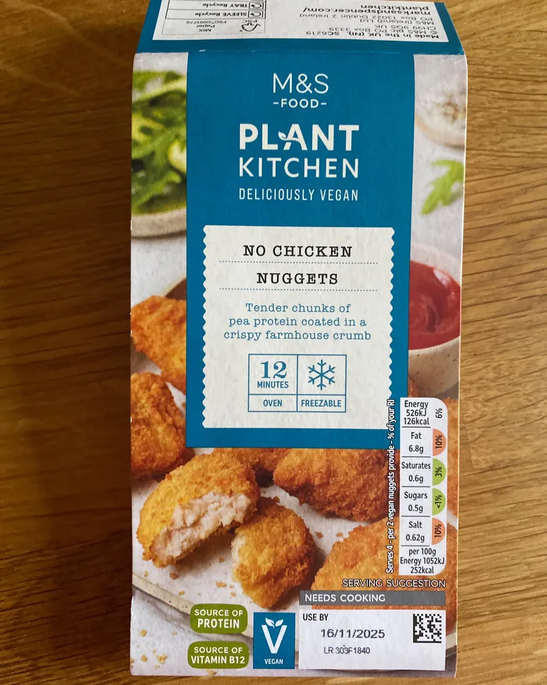 Plant Kitchen No Chicken Nuggets