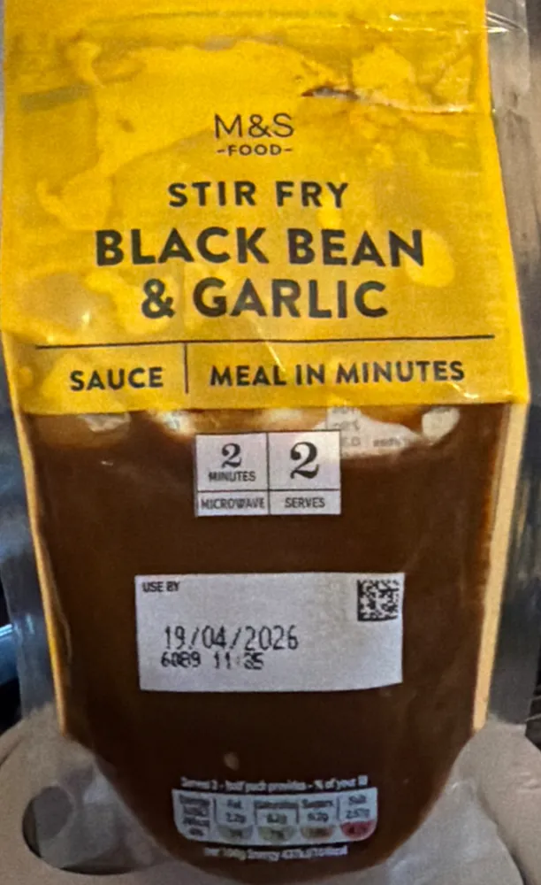 Black Bean And Garlic Stir Fry Sauce