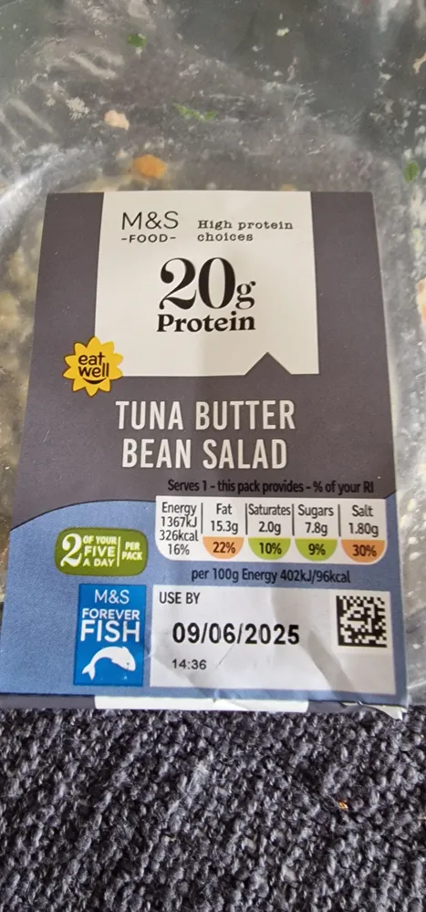 Tuna Butter Bean Salad