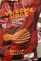 Sizzling Steak Ridge Cut Crisps