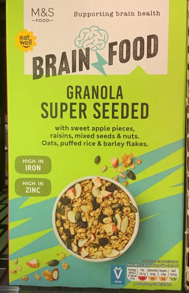 GRANOLA SUPER SEEDED