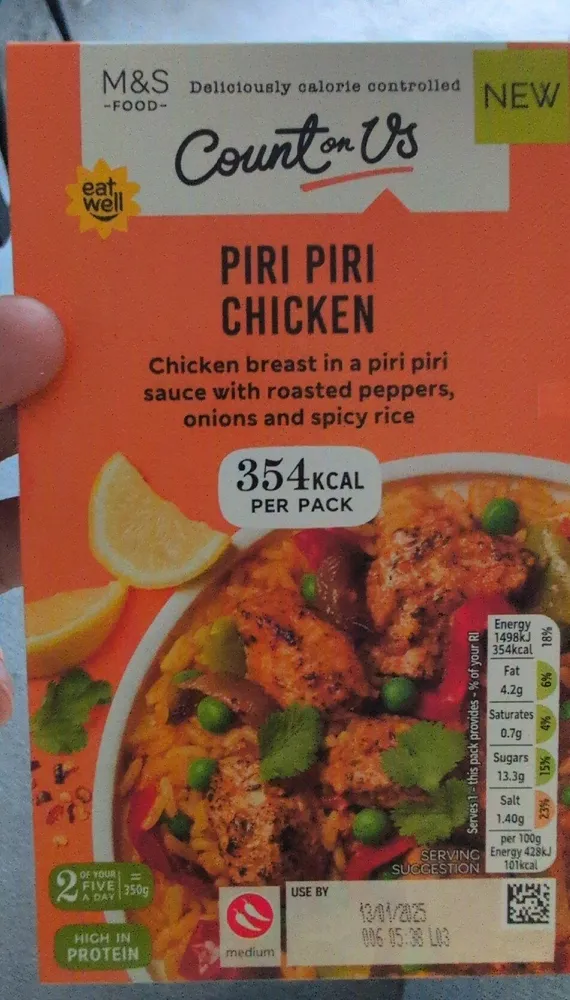 Count on us piri piri chicken