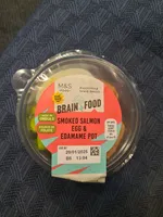 Smoked Salmon Egg And Edamame Pot